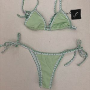 Zaful Forever Young bikini